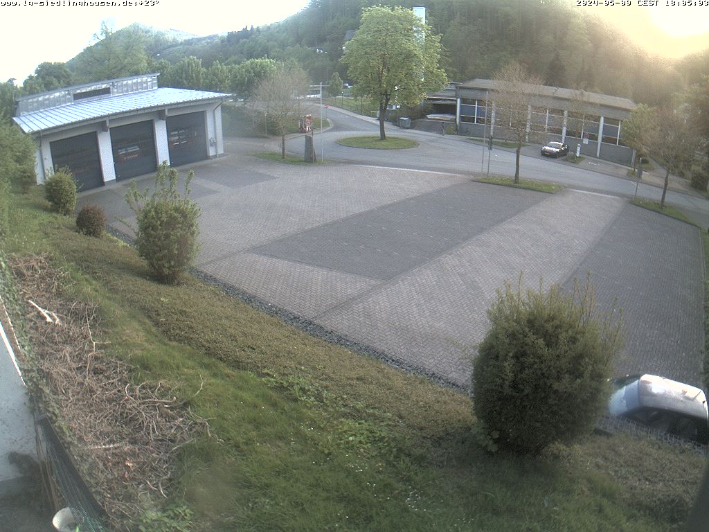 Die Webcam auf das Feuerwehrhaus Siedlinghausen